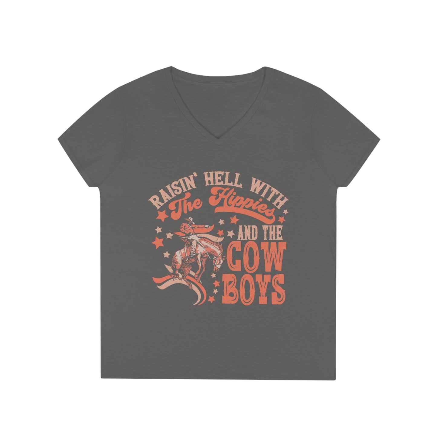 Raisin Hell Ladies' V-Neck T-Shirt