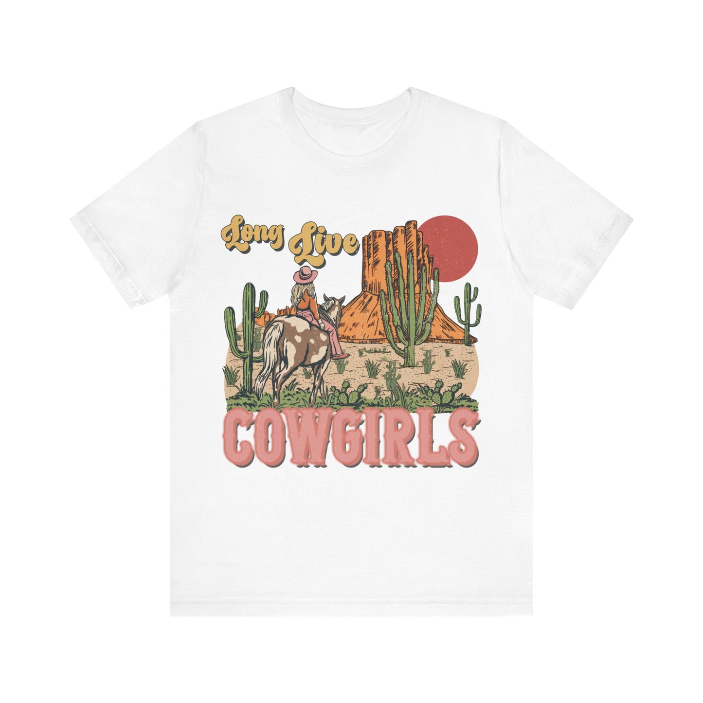 Long Live Cowgirls Jersey Short Sleeve Tee