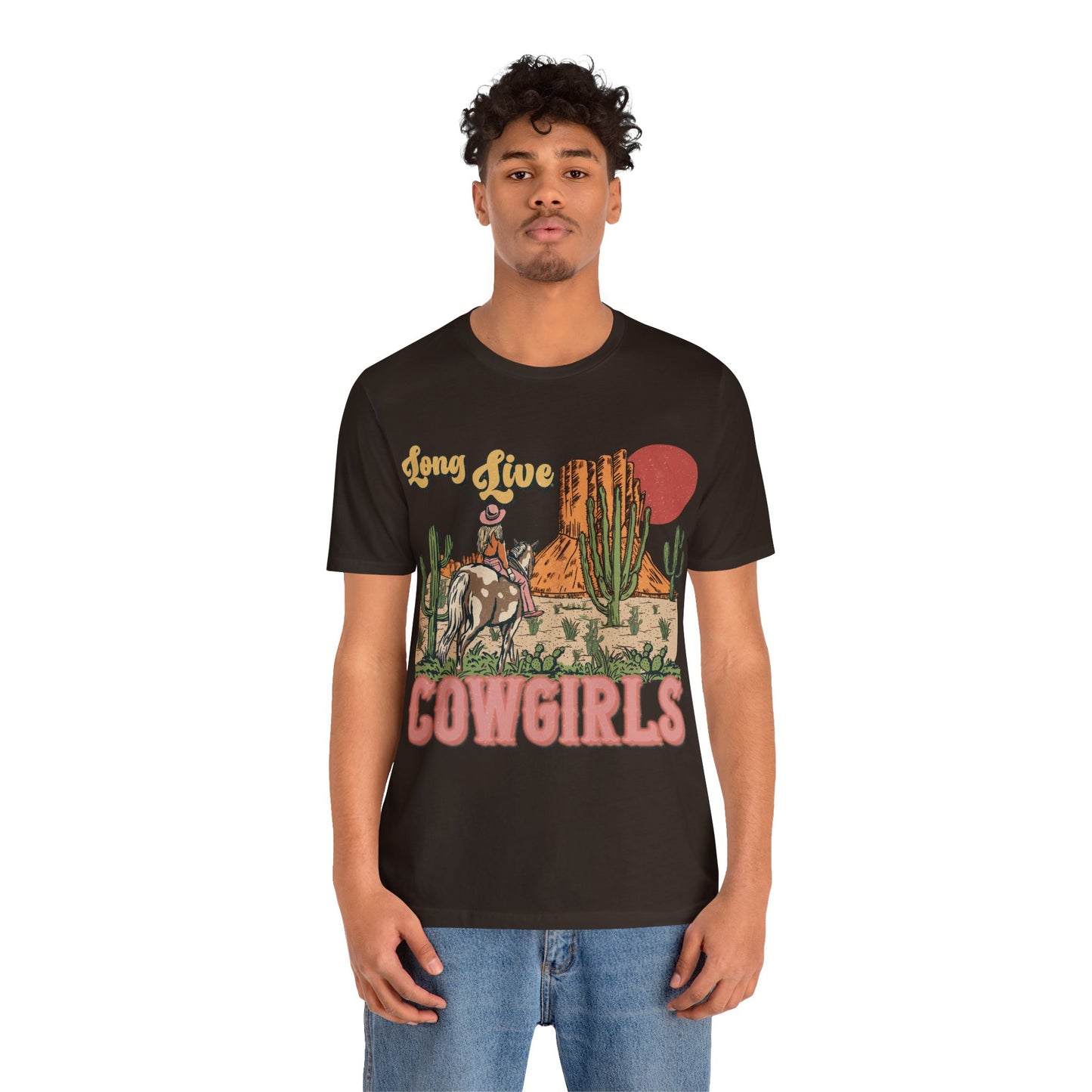 Long Live Cowgirls Jersey Short Sleeve Tee