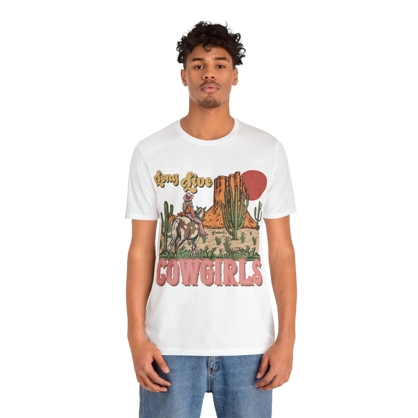 Long Live Cowgirls Jersey Short Sleeve Tee