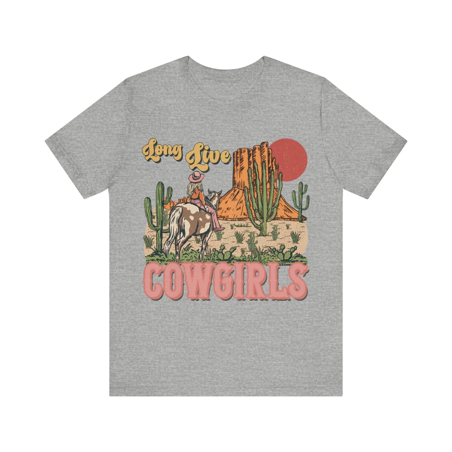 Long Live Cowgirls Jersey Short Sleeve Tee