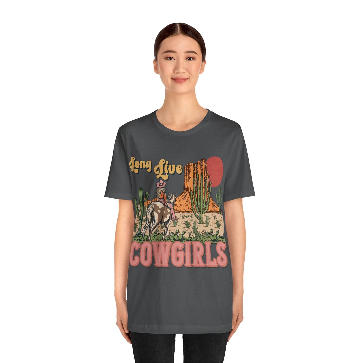 Long Live Cowgirls Jersey Short Sleeve Tee