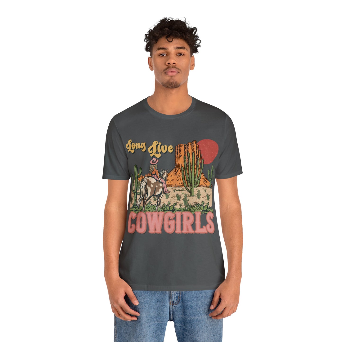 Long Live Cowgirls Jersey Short Sleeve Tee