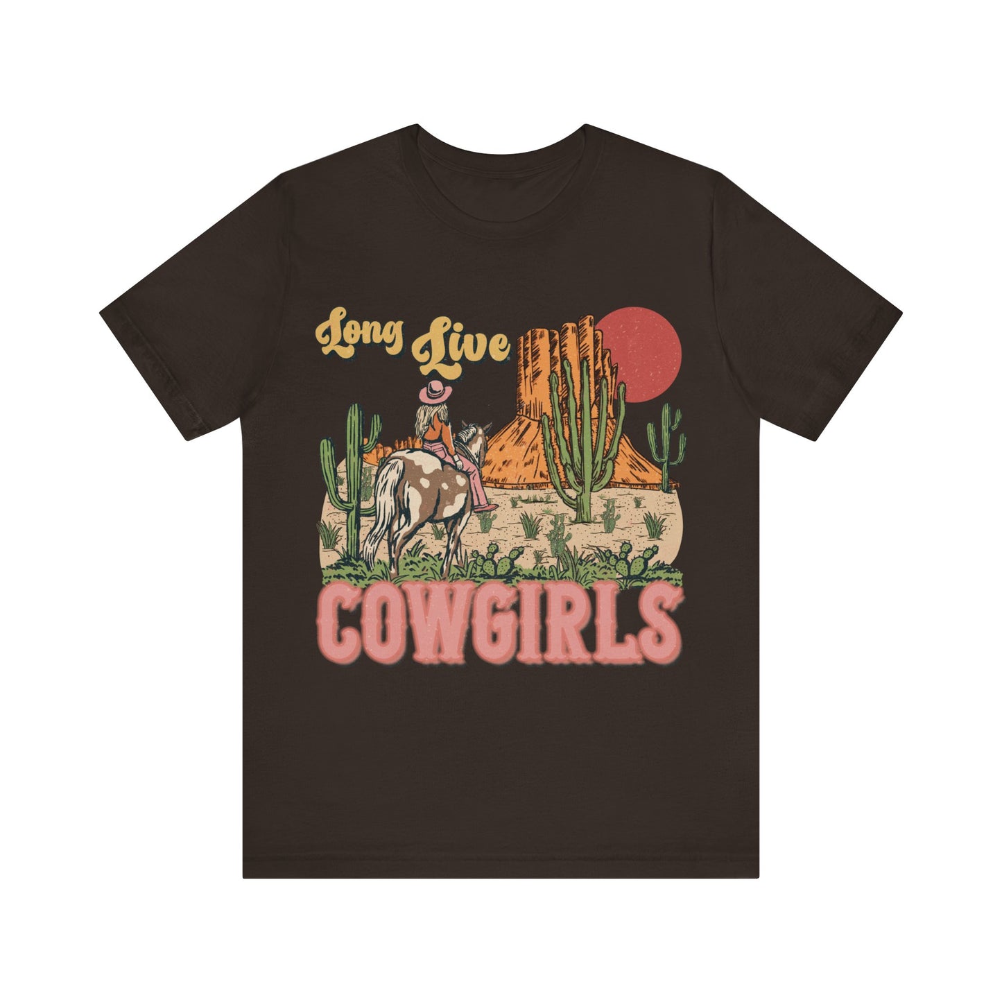 Long Live Cowgirls Jersey Short Sleeve Tee