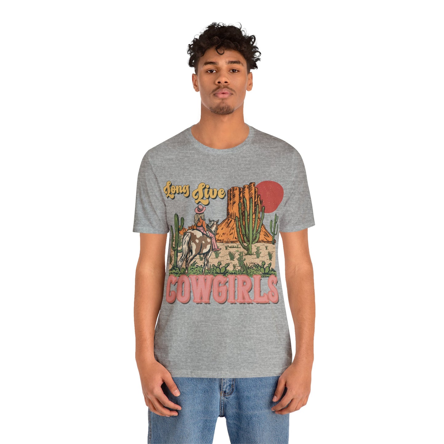 Long Live Cowgirls Jersey Short Sleeve Tee