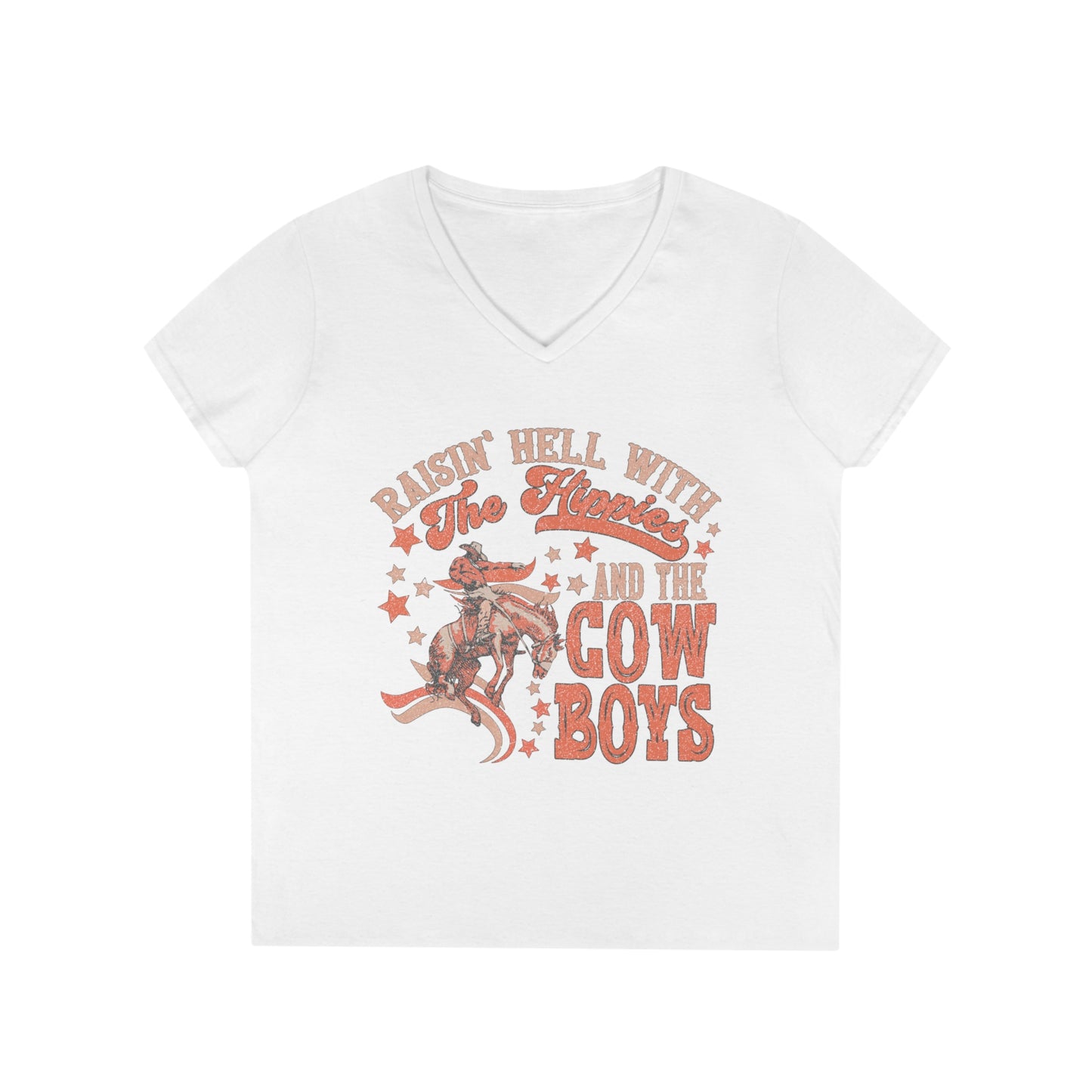 Raisin Hell Ladies' V-Neck T-Shirt