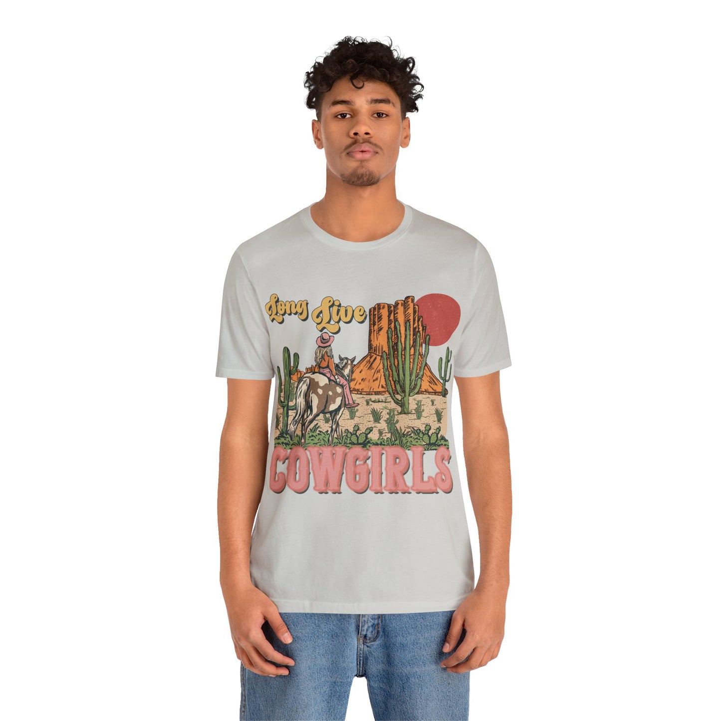 Long Live Cowgirls Jersey Short Sleeve Tee