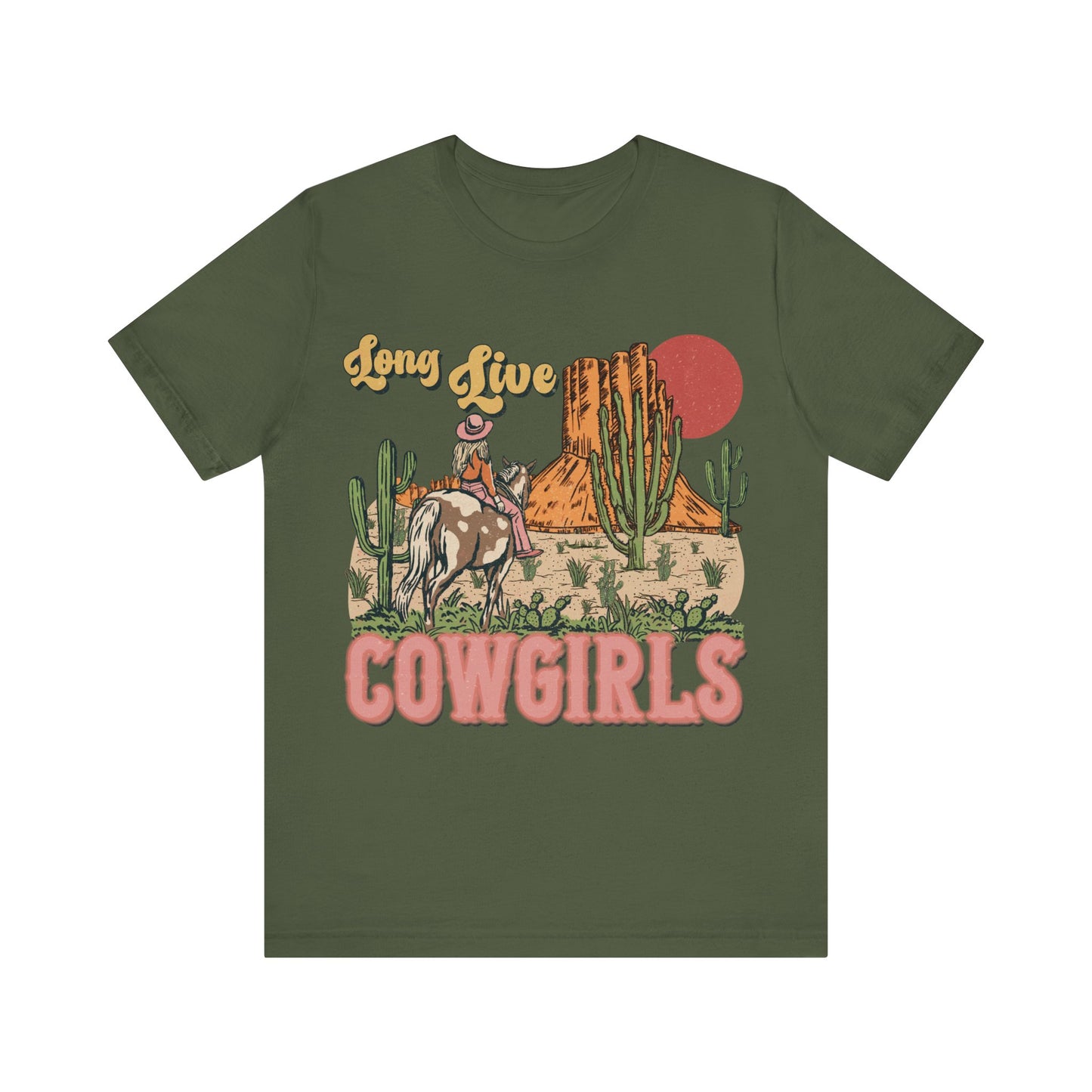 Long Live Cowgirls Jersey Short Sleeve Tee