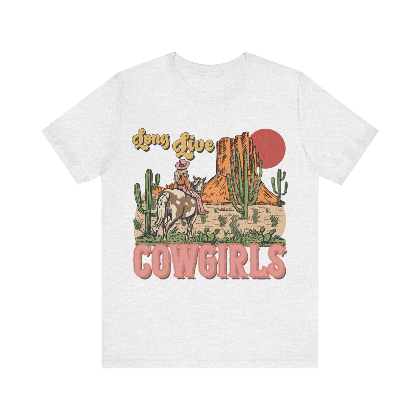 Long Live Cowgirls Jersey Short Sleeve Tee