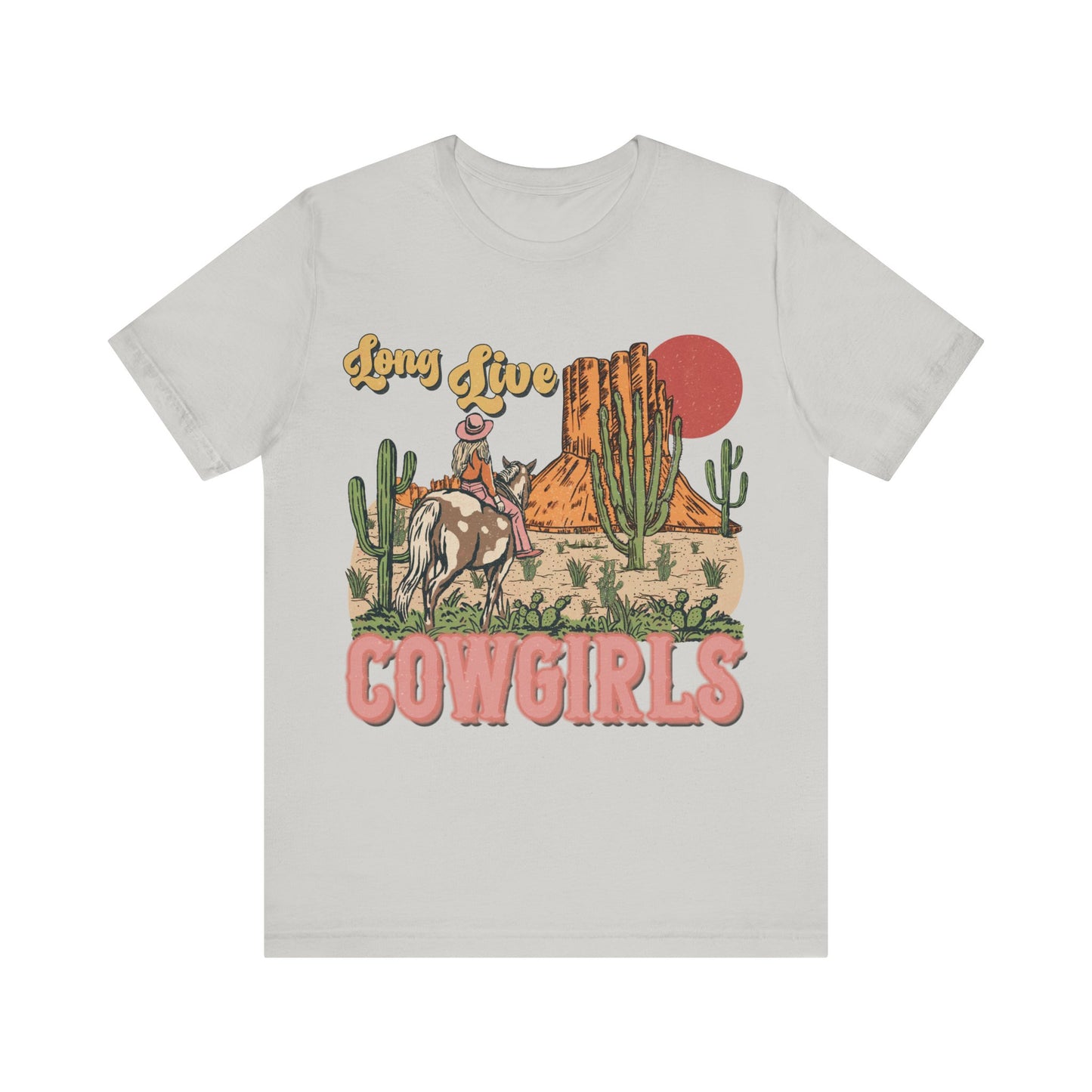 Long Live Cowgirls Jersey Short Sleeve Tee